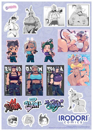 gram (B5 Sticker Sheet)